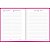 Agenda Costurada Diária 12,3 x 16,6 cm Pepper Rosa 2026 - Imagem 4