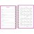 Agenda Espiral Diária 11,7 x 16,4 cm Pepper Rosa 2026 - Imagem 2