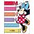 CADERNO BROCHURA CAPA DURA UNIVERSITÁRIO MINNIE 80 FOLHAS - Imagem 1