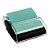 Porta Post-it® para Blocos de Notas Adesivas + 1 Bloco Refil, Transparente e Preto, 76mm x 76mm - Imagem 1
