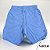 Bermuda Moletom Estonado Azul Claro Masculina - Imagem 1