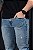 Calça Jeans Skinny Destroyed Masculina - Imagem 2