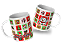 Caneca Porcelana de Natal - Imagem 1