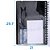 Envelope Canguru A4 21x29,7 cm Para Agendas e Cadernos Cristal Transparente Liso - Imagem 1