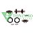 Kit de Reparo de Caixa Diferencial 284 Volkswagen 8120/8150/9150 (2R0598081) - Imagem 1