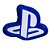 Almofada Formato Playstation Logo Fibra - Imagem 1