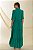 Vestido Fluido Assimétrico Verde Esmeralda - Imagem 6