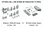 Kit Wing Line L - Pusch to Open (Toque) direito - completo - Imagem 1