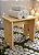 Banco de madeira pinus 33x22 - Imagem 4