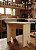 Banco de madeira pinus 33x22 - Imagem 1
