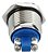 Botão Pulso 19mm Sem Trava 250v Cabeça Alta Push Button - Imagem 3