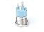 Botao Pulso 16mm LED Azul 110/220v Ring - Imagem 5