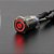Botao Pulso Start 19mm LED Vermelho 110/220v Símbolo Power - Imagem 2