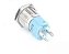 Kit 20x Botões Liga Desliga 16mm LED Azul 12/24v + Conectores - Imagem 6