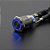 Kit 18x Botões Universais 19mm LED Azul 12/24v + 18x Conectores - Imagem 2