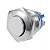 Botão Pulso 16mm Sem Trava 250v Cabeça Chata Push Button - Imagem 4