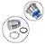Botão Pulso 19mm Sem Trava 250v Cabeça Chata Push Button - Imagem 4