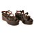 Flatform Verona Preta Anas - Imagem 3