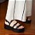 Flatform Verona Preta Anas - Imagem 2