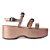 Flatform Verona Prata Velha Anas - Imagem 1