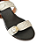 Rasteira Amalfi Off White Anas - Imagem 4