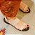 Rasteira Caraíva Croco Off White Anas - Imagem 1
