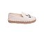 Espadrille Flowers  Tecido Natural Bordado - Imagem 1