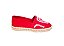Alpargata Espadrille Tecido Vermelho Bordado - Imagem 2
