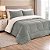 Coberdrom Sherpa e Manta Flannel QUEEN - Cinza - Imagem 1