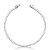 Pulseira riviera PRATA 925 COM BANHO DE RÓDIO - Imagem 1