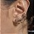 Brinco Ear cuff com zircônias ANTIALÉRGICO - Imagem 2