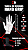 Hand Grip Branco e Preto CHAMP Elite - Imagem 2
