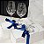 Kit Individual - 2 Caixas Branca com Visor + 2 Taças Barone Vinho Personalizada - Imagem 2
