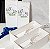 Kit Individual - 2 Caixas Branca com Visor + 2 Taças Barone Vinho Personalizada - Imagem 3