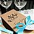 Kit Individual -2 Caixa Kraft com Visor +2 Taça Barone Vinho Personalizada - Imagem 4