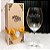 Taça Cristal Vinho+ Caixa individual Mdf Personalizadas - Imagem 1