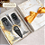 Kit Brinde dos Noivos com Taças e Espátula – Caixa Luxo Personalizada - Imagem 1