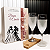 Caixa Decorada + Kit Taças Personalizadas Casal Feminino LGBTQIA+ - Imagem 3