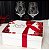 Kit casal - Caixa branca + 2 Taças Brunello Vinho Personalizados - Imagem 2