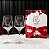 Kit casal - Caixa branca + 2 Taças Brunello Vinho Personalizados - Imagem 1
