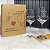 Presente Namorados - Caixa + 2 Taças para vinho casal Eu Tenho Tanto... - Imagem 1