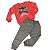 Conjunto Moletom Infantil Masculino Jurassic - Imagem 2
