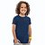 Camiseta Infantil Masculina Lisa Azul 100% Algodão - Imagem 1