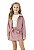 Conjunto Blusa Manga Longa Canelada e Short Saia Tweed - Imagem 6