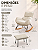 Poltrona de Balanço Easy Cozy White Arrow - Imagem 5