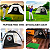 Rede De Golfe Treinamento Dobrável Portátil Indoor Outdoor 5imports - Imagem 4