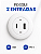 Mesa de Cabeceira Inteligente 2 Gavetas Com Digital - Imagem 9
