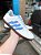 Tenis casual branco com azul pluma - Imagem 3