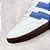 Tenis casual branco com azul pluma - Imagem 2