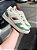 Tênis off white com detalhe verde - Imagem 3